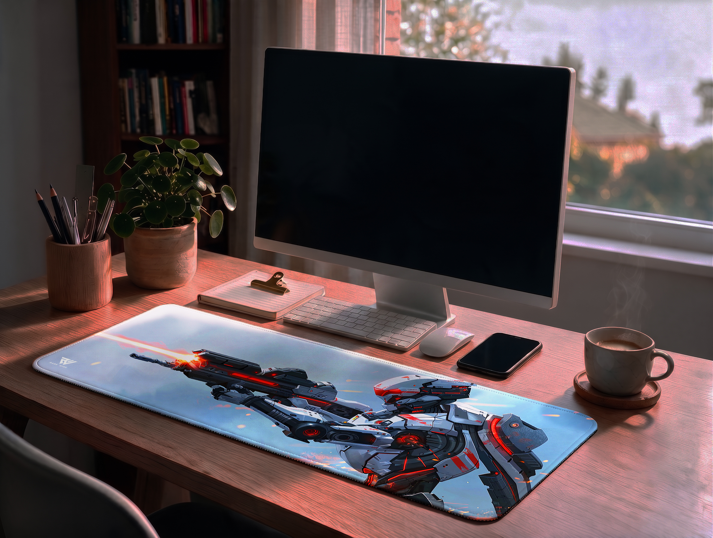 Punk's Not Dead Desk Mat photo 2