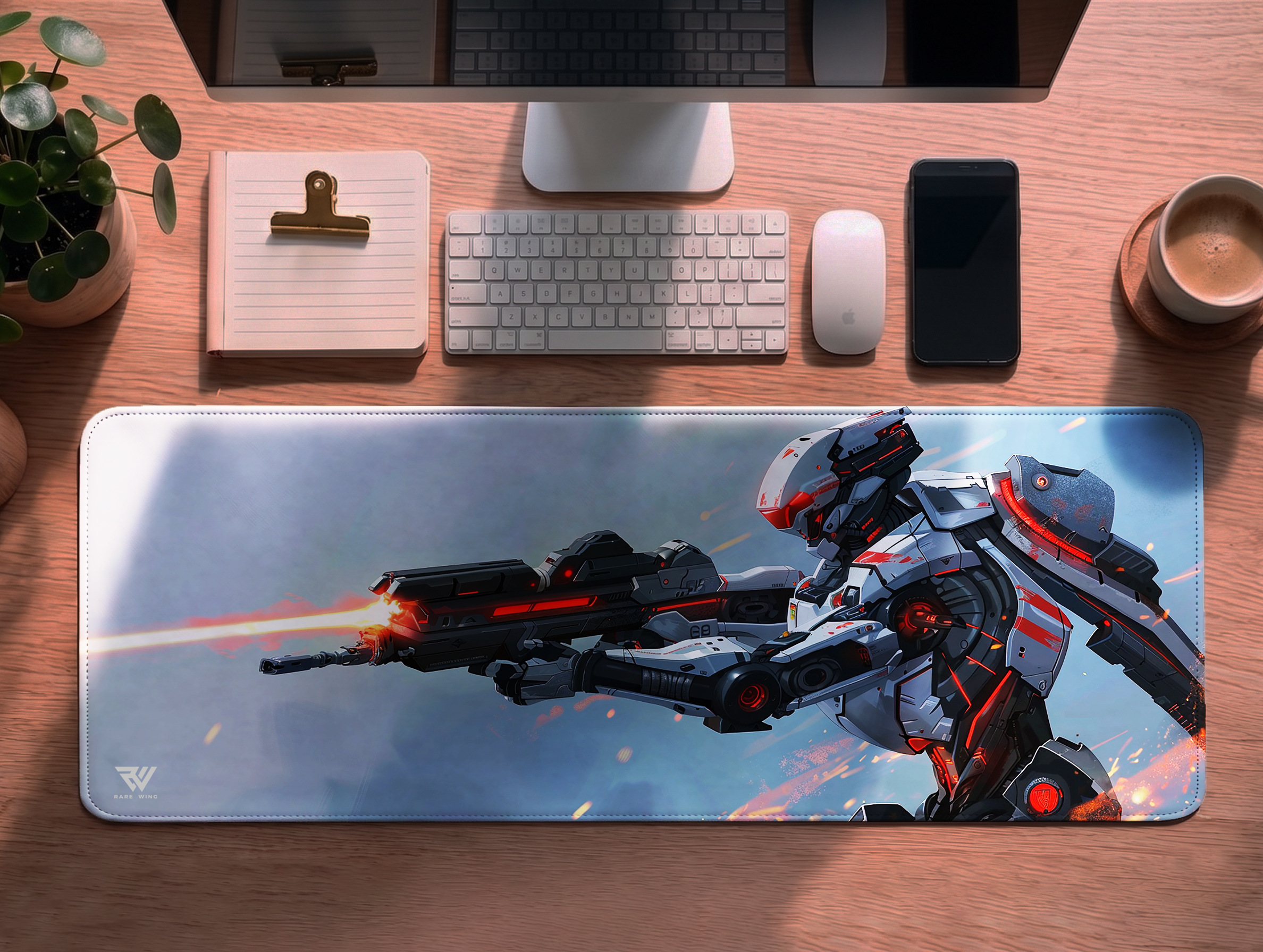 Punk's Not Dead Desk Mat - custom printed gaming mouse pad and desk mat