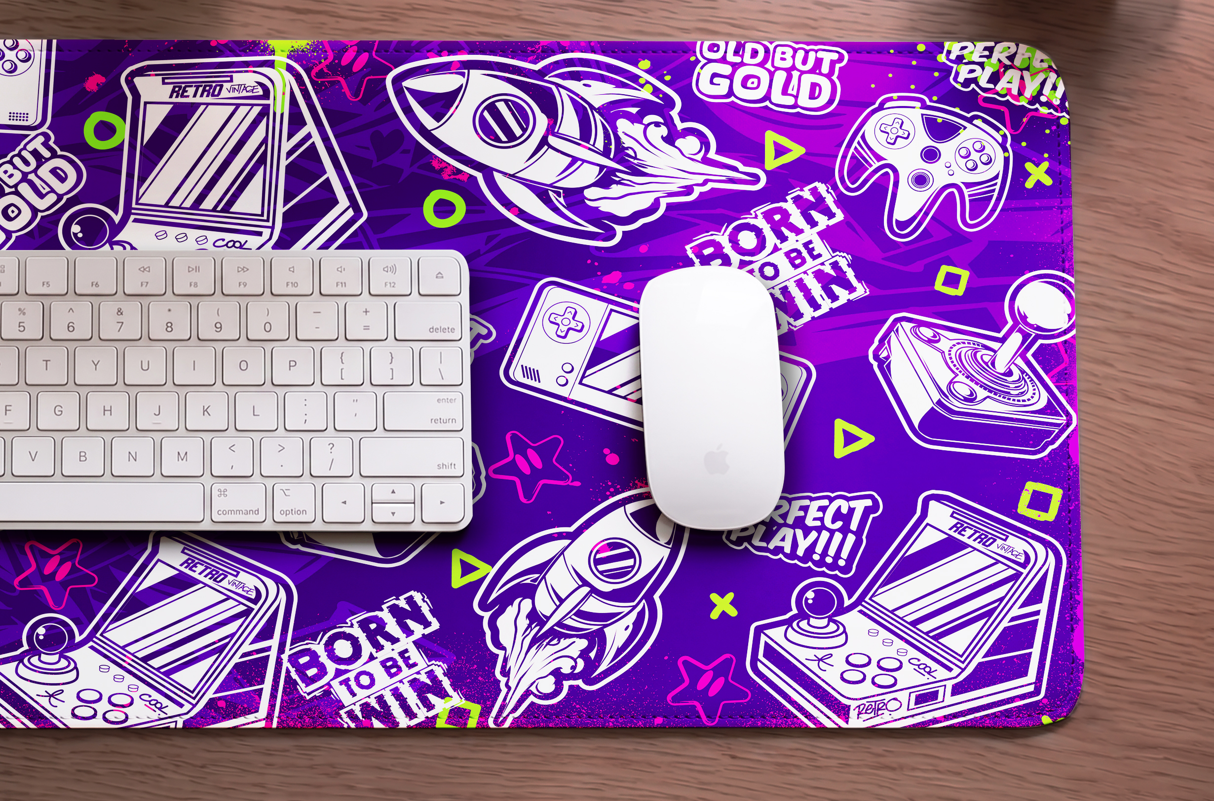 Retro Arcade Desk Mat photo 3