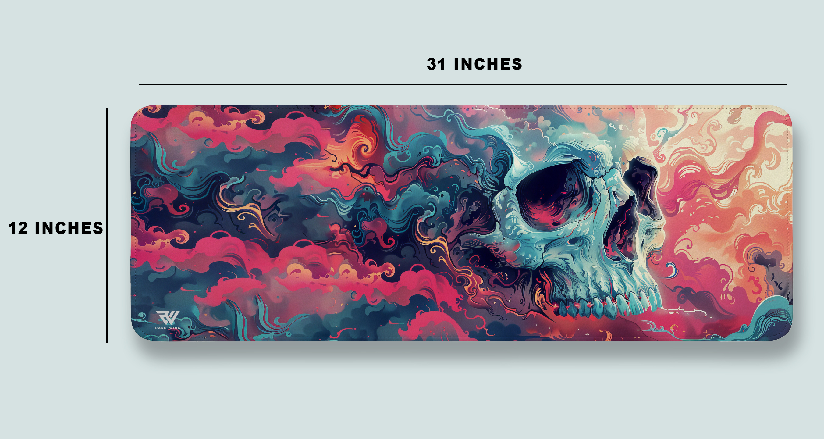 Nebula Skull Desk Mat photo 4