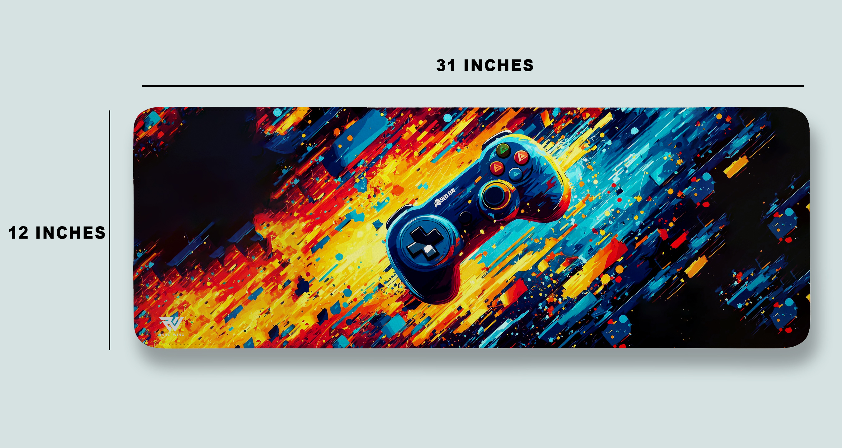 Warp Speed Gamepad Desk Mat photo 4