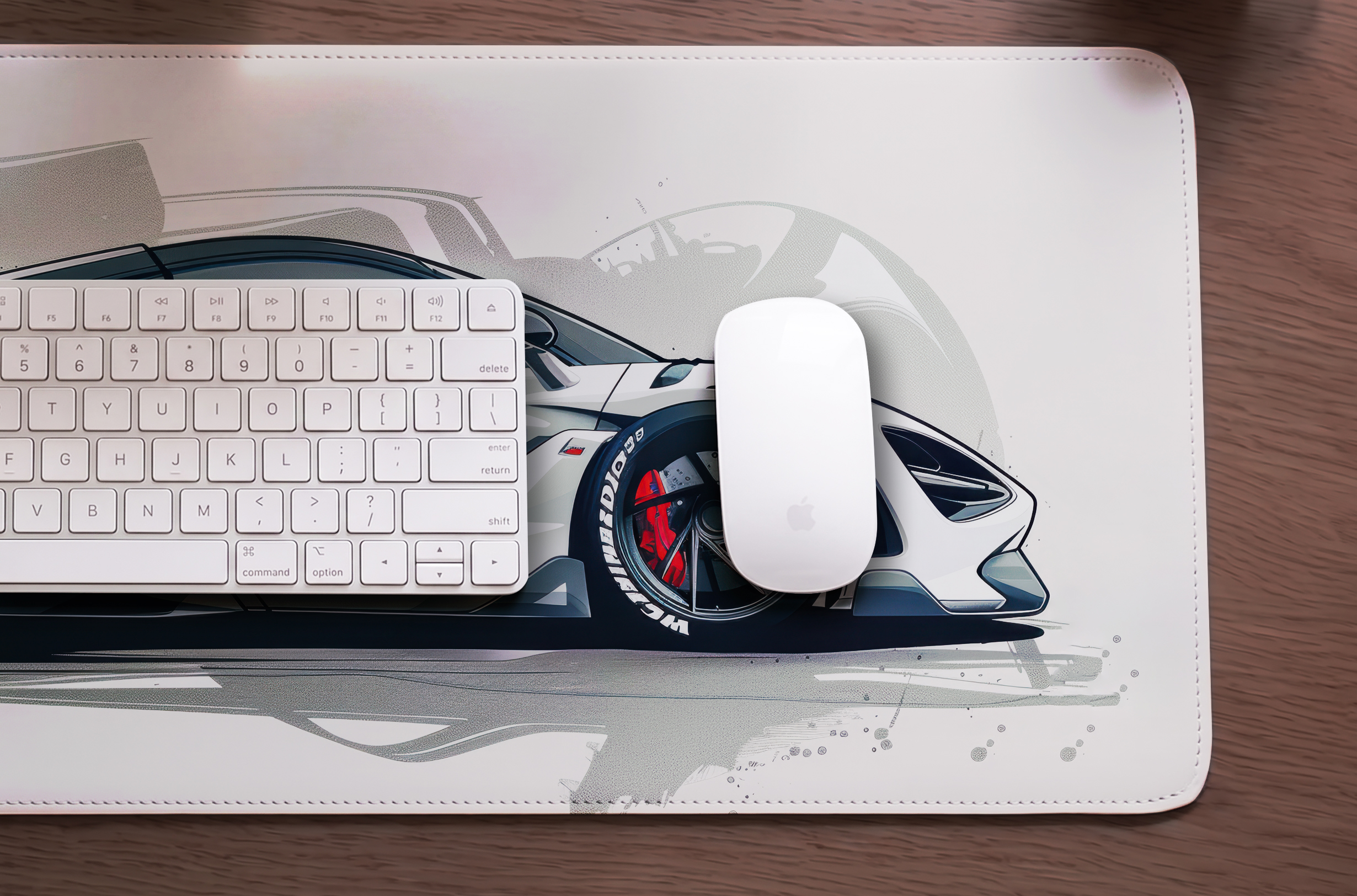 Velocity Hypercar Speed Desk Mat photo 3